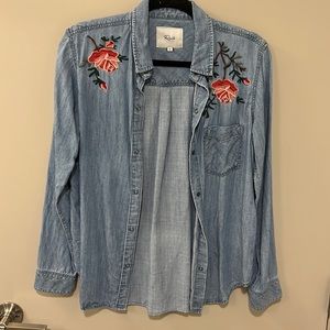 Rails Button Down Western Shirt